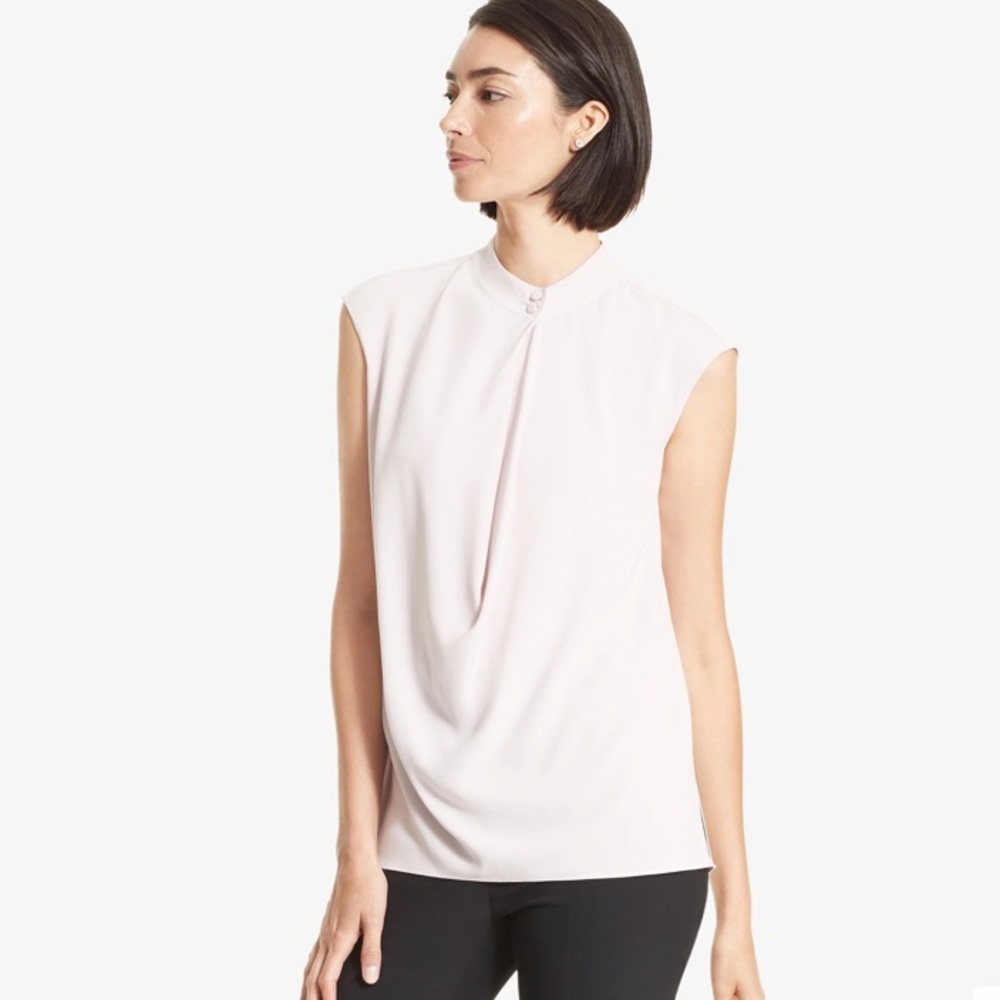 MM LaFleuer The Cristeta Top - Pale Pink